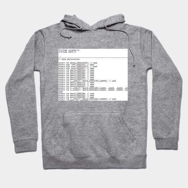 Stuxnet Source Code Hoodie by teracode